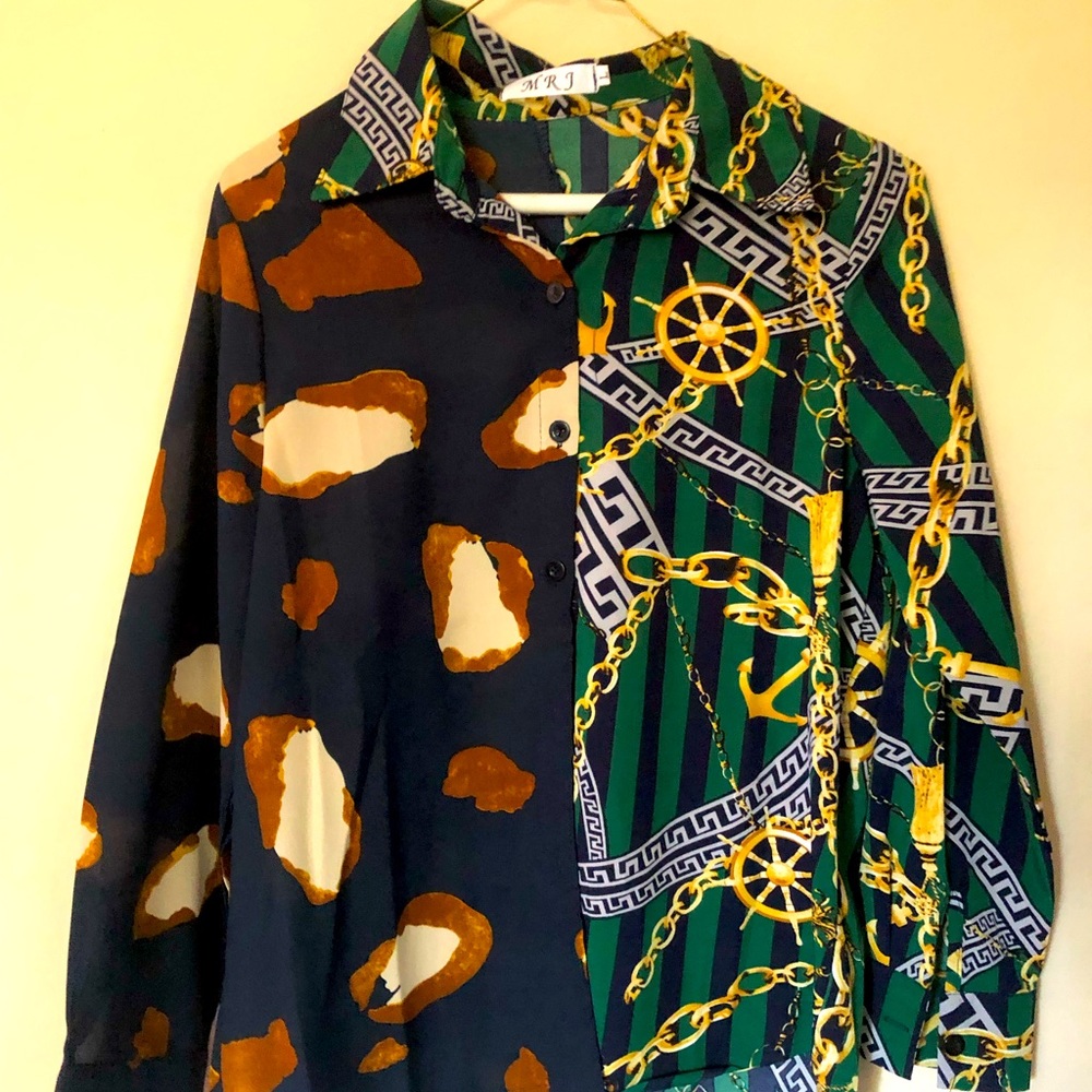Patterned blouse